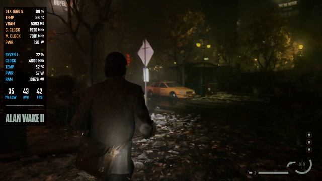 GTX 1660 Super | Alan Wake 2 (1080p, FSR, Low to High Preset) смотреть онлайн