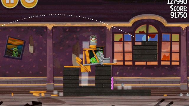 Angry Birds Seasons Haunted Hogs 2-4 Walkthrough 3 Stars смотреть онлайн