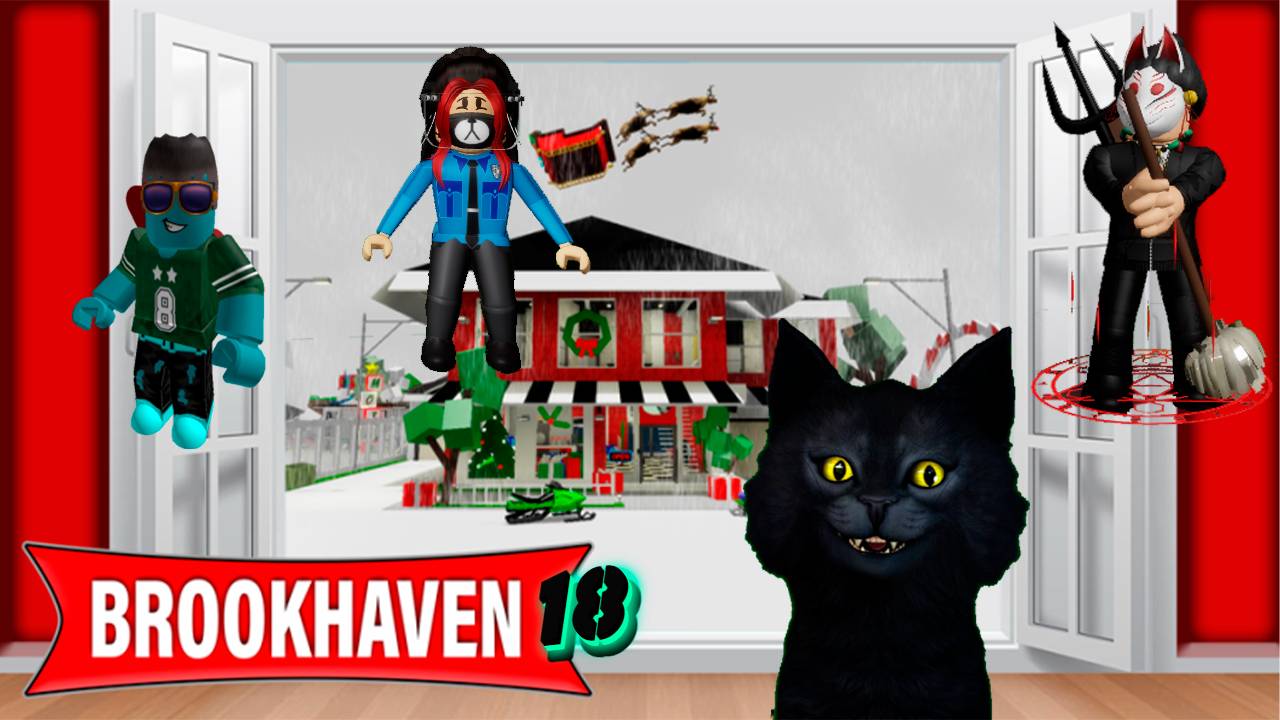 БРУКХЭВЕН РП РОБЛОКС / Brookhaven RP Roblox / Монстр повержен. #18 смотреть онлайн