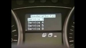 Полное описание Сервисного Меню Mercedes-Benz W164 ML / GL Class Full description Service Menu