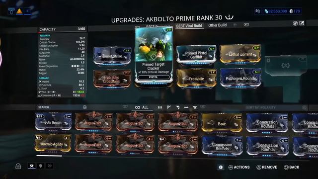 Warframe- Akbolto Prime Build 2020 [5 forma] | Insane Builds! смотреть онлайн