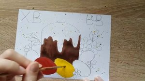 Пасхальный рисунок для детей. Как нарисовать кулич