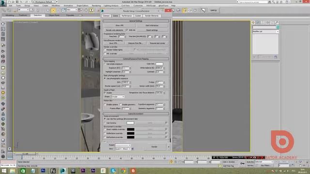 3ds Max. Corona Render. Глубина резкости. DOF. (Артем Куприяненко - CG INCUBATOR ACADEMY) смотреть онлайн