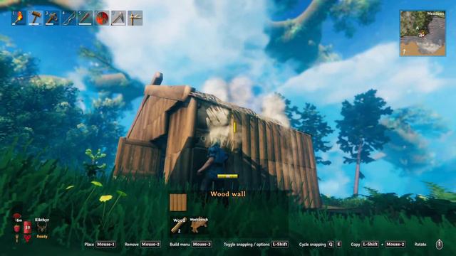 Тролль за бортом! | Я построил сарай | Valheim #6 смотреть онлайн