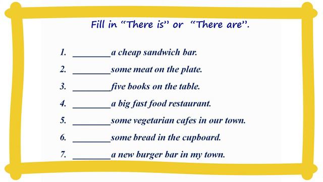 GRAMMAR: There is / There are (Affirmative. Negative. Questions). VOCABULARY: Food and drinks смотреть онлайн
