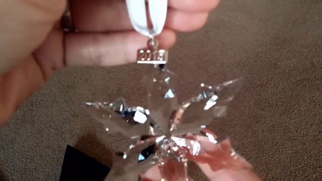 2015 Swarovski Annual Edition Crystal Star Christmas Ornament Unboxing смотреть онлайн