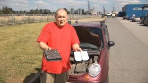 Замена воздушного фильтра Матиз