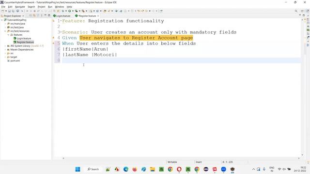 Selenium 4 - Cucumber Hybrid Framework - Creating and Configuring - Part 1 смотреть онлайн