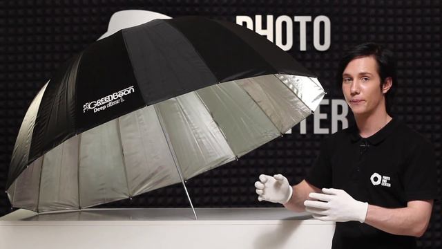 GreenBean GB Deep silver L (130 cm): обзор параболического зонта. смотреть онлайн