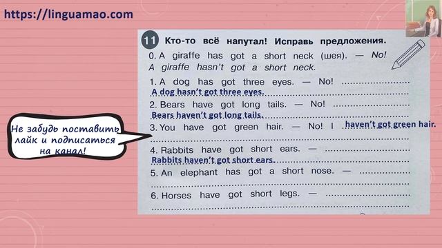 Starlight (Звездный английский) 2 сборник грамматических упражнений стр 25 номер 11 ГДЗ решебник смотреть онлайн