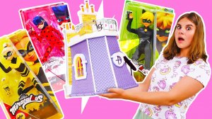 Видео кукла Леди Баг хочет быть просто Маринетт! Бен 10 рушит город! Игры в супергероев