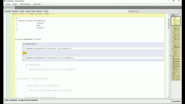 03 If,else if, else - Curso de iniciación java con blueJ смотреть онлайн