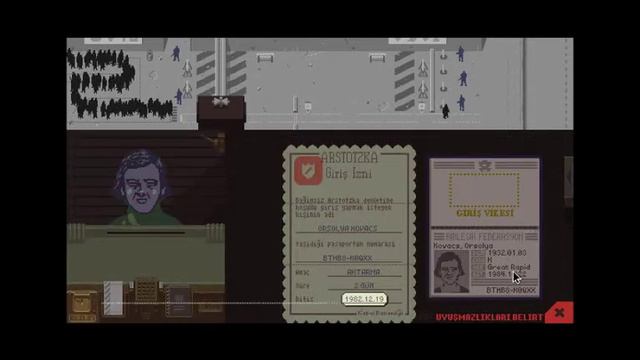PapersPlease #5.Gün - Vince Lestrade смотреть онлайн