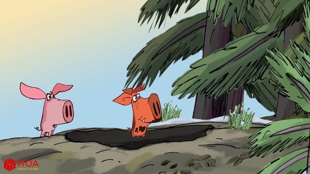 Pig Pinks And Funny Farm Piglet Part 8 || 3D Animation Kids Videos