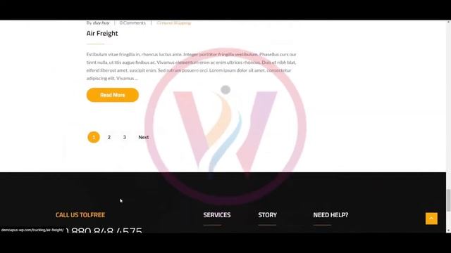 WordPress Theme Trucking Demo Video смотреть онлайн