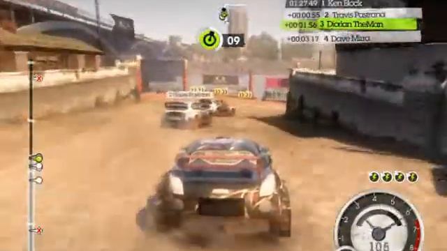 DiRT2 Rally GTX 260 Gameplay смотреть онлайн