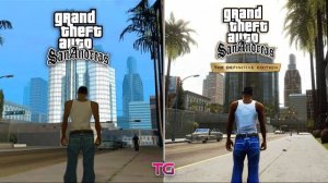 GTA San Andreas : Remastered vs Original - Graphics Comparison