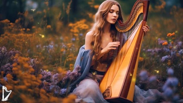Harp Music For Healing - Harp Music For Relaxation, Study, Work - Heavenly Harp Music