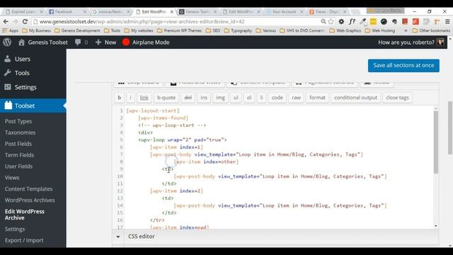 Genesis column classes applied to a WordPress archive made with Views смотреть онлайн