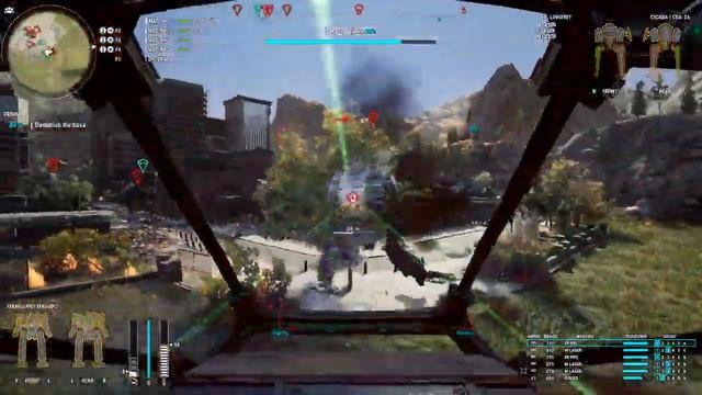 MW5 MERCENARIES BETA--DEMOLITION MISSION SINGLE PLAYER GAMEPLAY смотреть онлайн