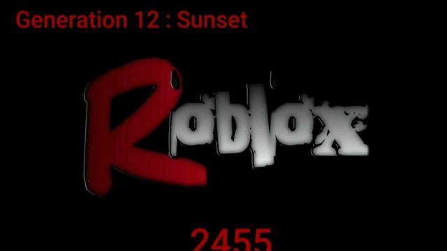 Roblox logo evolution 2004 - 3500 смотреть онлайн