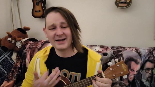 Why Don't You Get a Job? - There Offspring ukulele Cover смотреть онлайн