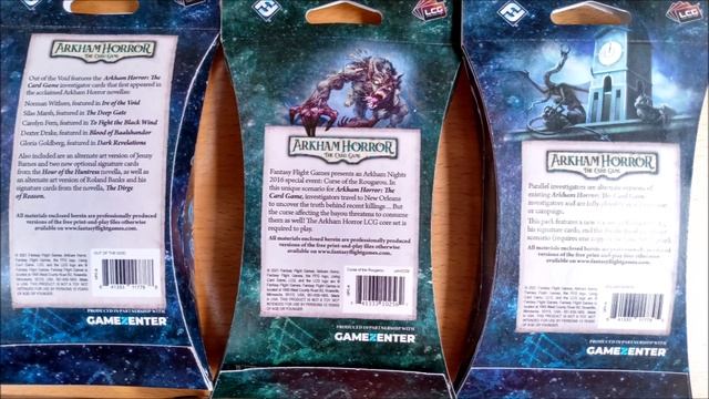 Out of the Void Arkham Horror Investigator Collection - Gamezenter - Fantasy Flight Games смотреть онлайн