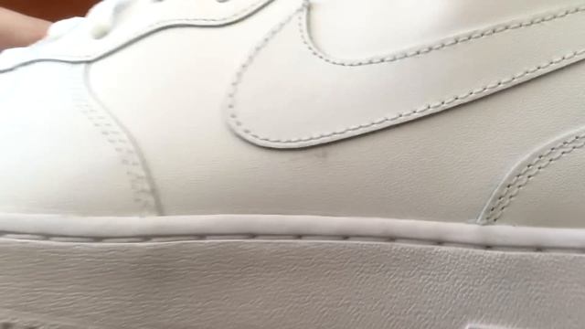 Nike AIR FORCE 1 Mid (WHITE) Unboxing! смотреть онлайн