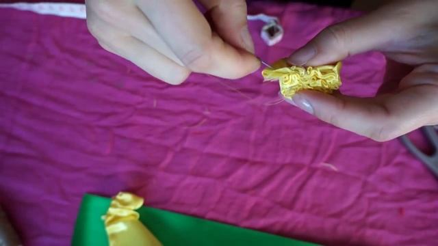 Цветы из атласных лент своими руками смотреть онлайн