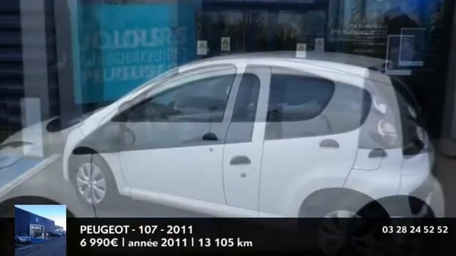 Annonce Occasion PEUGEOT 107 1.0 12v Urban Euro5 5p 2011