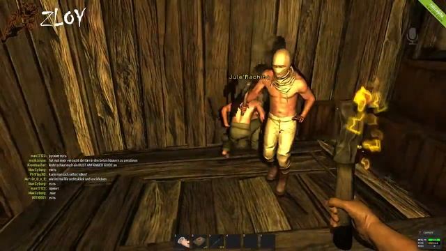 Rust Выживание!, сносим стену, кооперативчик! ч. 3 смотреть онлайн
