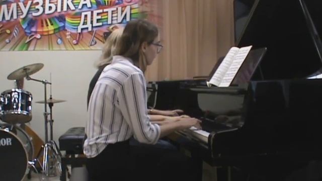 Дуэт: Одарчекно Дарья и Поротникова Марина Дмитриевна. МБУДО ДМШ № 5. г. Новосибирск смотреть онлайн