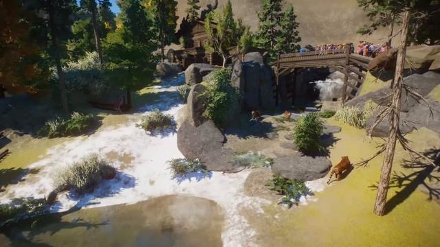 COOL Natural Barriers Design Ideas - Planet Zoo Inspiration, Tips & Tricks смотреть онлайн