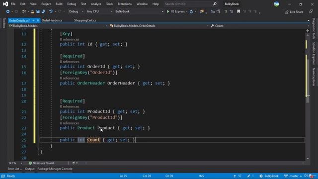 Part 11 : Shopping Cart in ASP.NET CORE || SQL || Entity Framework Core смотреть онлайн