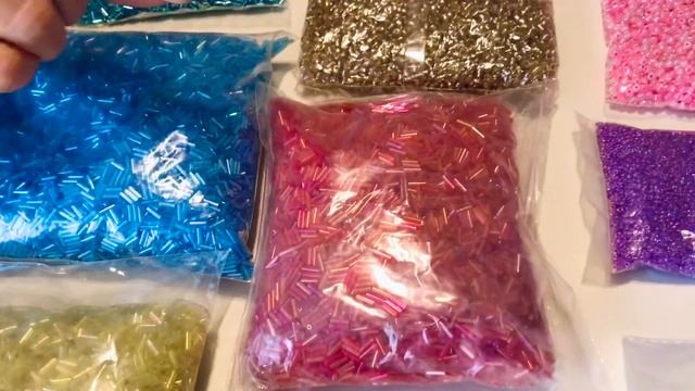 Бисер для вышивки! Новые покупки, виды бисера, цвета, оттенки, размеры. София Голдберг смотреть онлайн