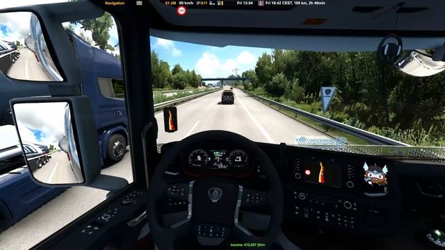 Euro Truck Simulator 2 Gameplay | Scania 770s Special Transport Giant Silo | GTX 1650Ti Ultra Set смотреть онлайн