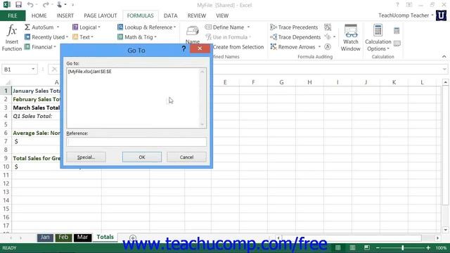 Excel 2013 Tutorial Tracing Precedent and Dependent Cells Microsoft Training Lesson 17.2 смотреть онлайн