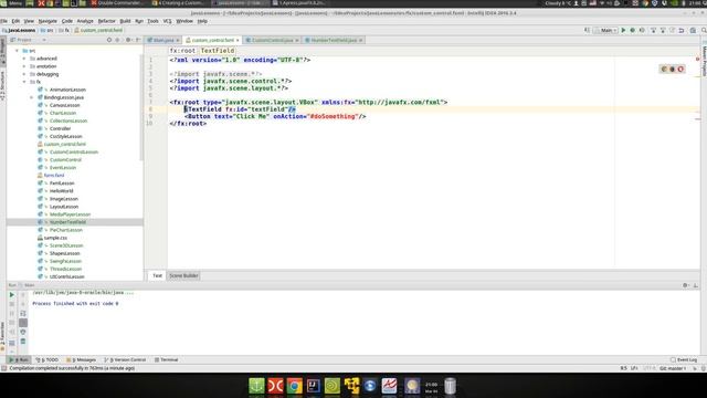 Урок Java 232: FX 8: Кастомный контрол Control смотреть онлайн