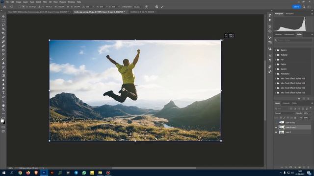 121- Adobe Photoshop cc Dersleri - Content Aware Scale Kullanımı смотреть онлайн