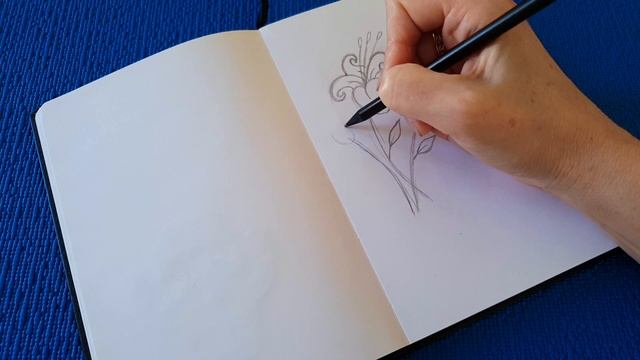 ВЗЯЛА лишь ЦВЕТНЫЕ КАРАНДАШИ! Вы будете в Восторге от этих РИСУНКОВ! Как просто нарисовать цветок.