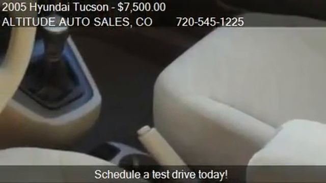 2005 Hyundai Tucson FWD - For Sale In Denver, CO 80231