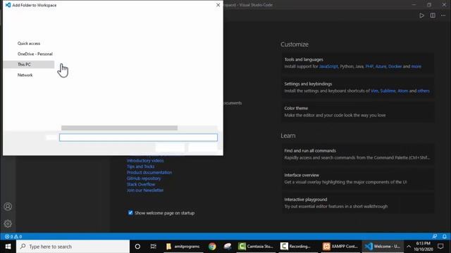 How to run PHP on Visual Studio Code смотреть онлайн