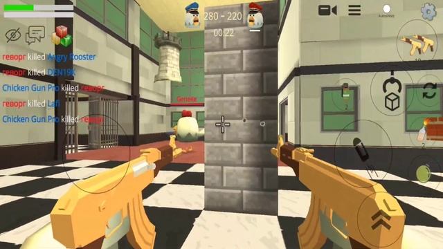 Chicken Gun Game Hacker VS Pro | Bank - Maps | Level # 282 | Best Online Games For Android 2021 смотреть онлайн