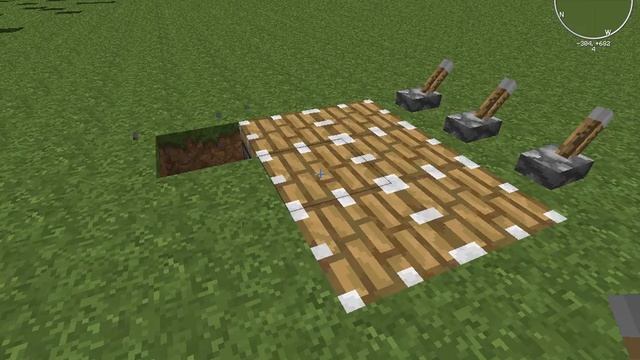 Как сделать стол в Minecraft