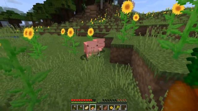 Minecraft Dream City Project Part 2 ( Farm & Foundation ) смотреть онлайн