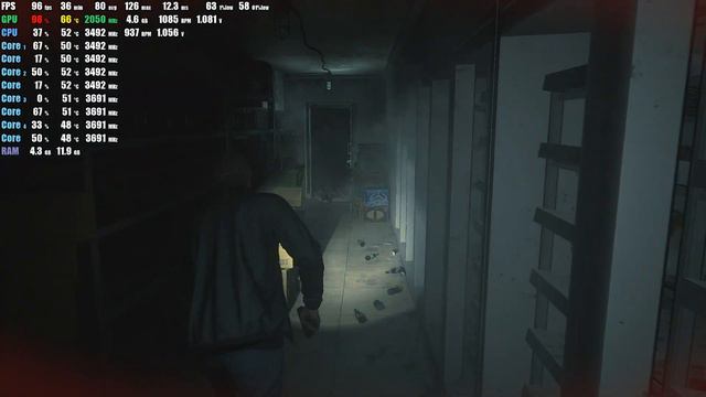 RESIDENT EVIL 2 Remake - gtx1070 + i7 4770 fps benchmark смотреть онлайн