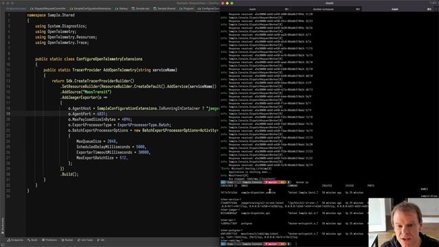 MassTransit v8 - Open Telemetry смотреть онлайн