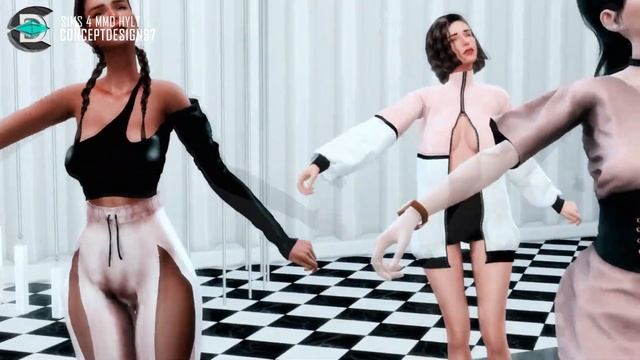 The sims 4 - MMD dance : How you like that *TEMPORARY DOWNLOAD* смотреть онлайн