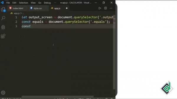 Calculator Web App Using HTML CSS & JavaScript | App 01 | JS Apps