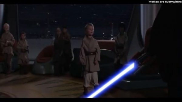 Энакин не справляется с Юнлингами